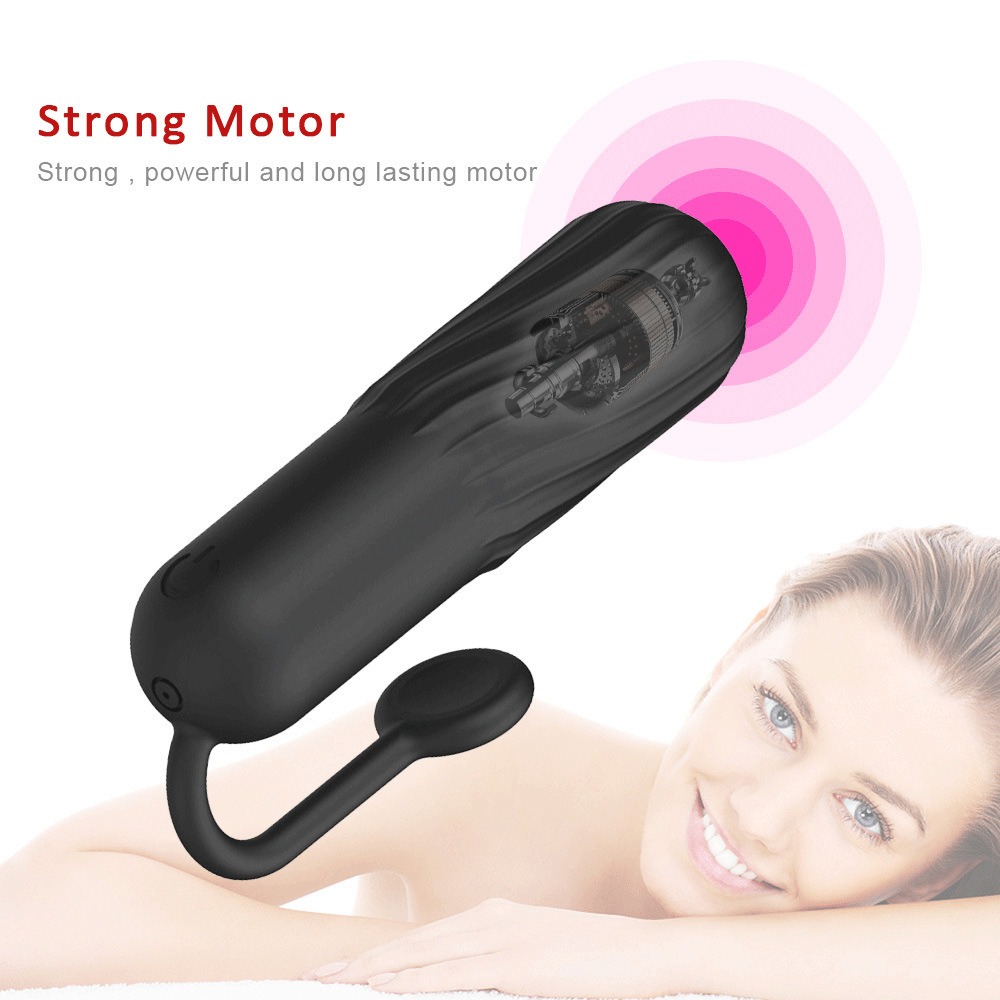 Tadpole Bullet Head Dildo Female Mini Strong Shock Wireless Masturbator Charging Erotic Sex Toys - Imagen 2
